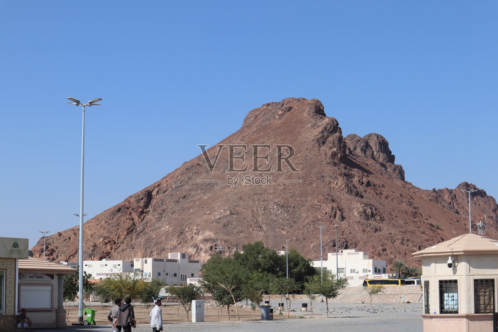 沙特阿拉伯麦地那的乌胡德山照片摄影图片