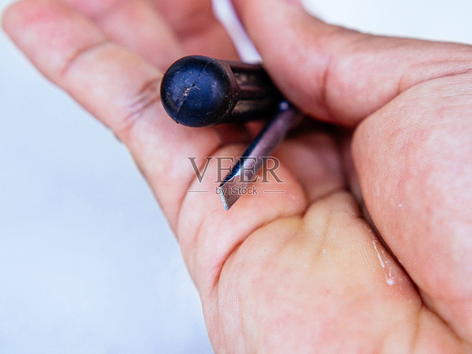 黑色小螺丝刀照片摄影图片