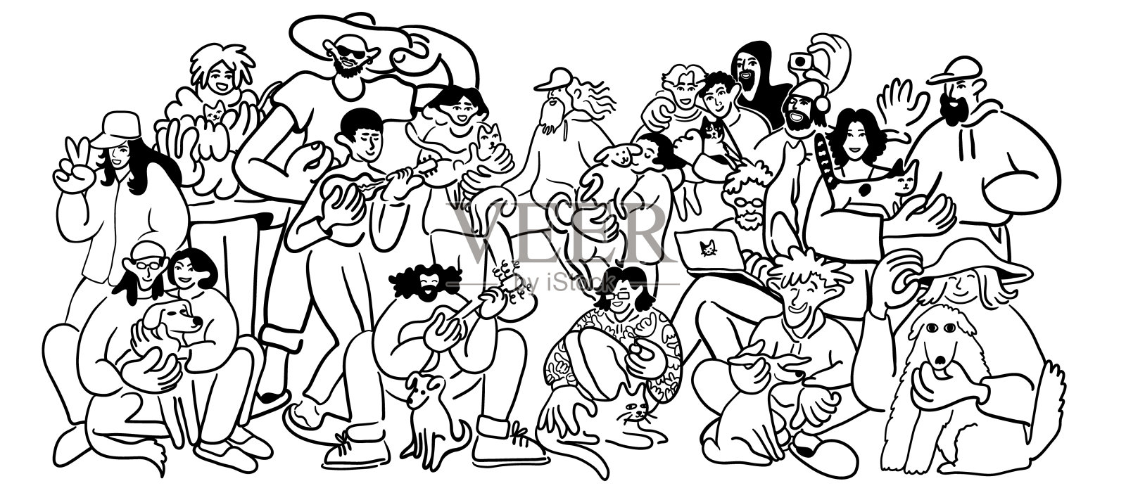 shromantic_people插画图片素材