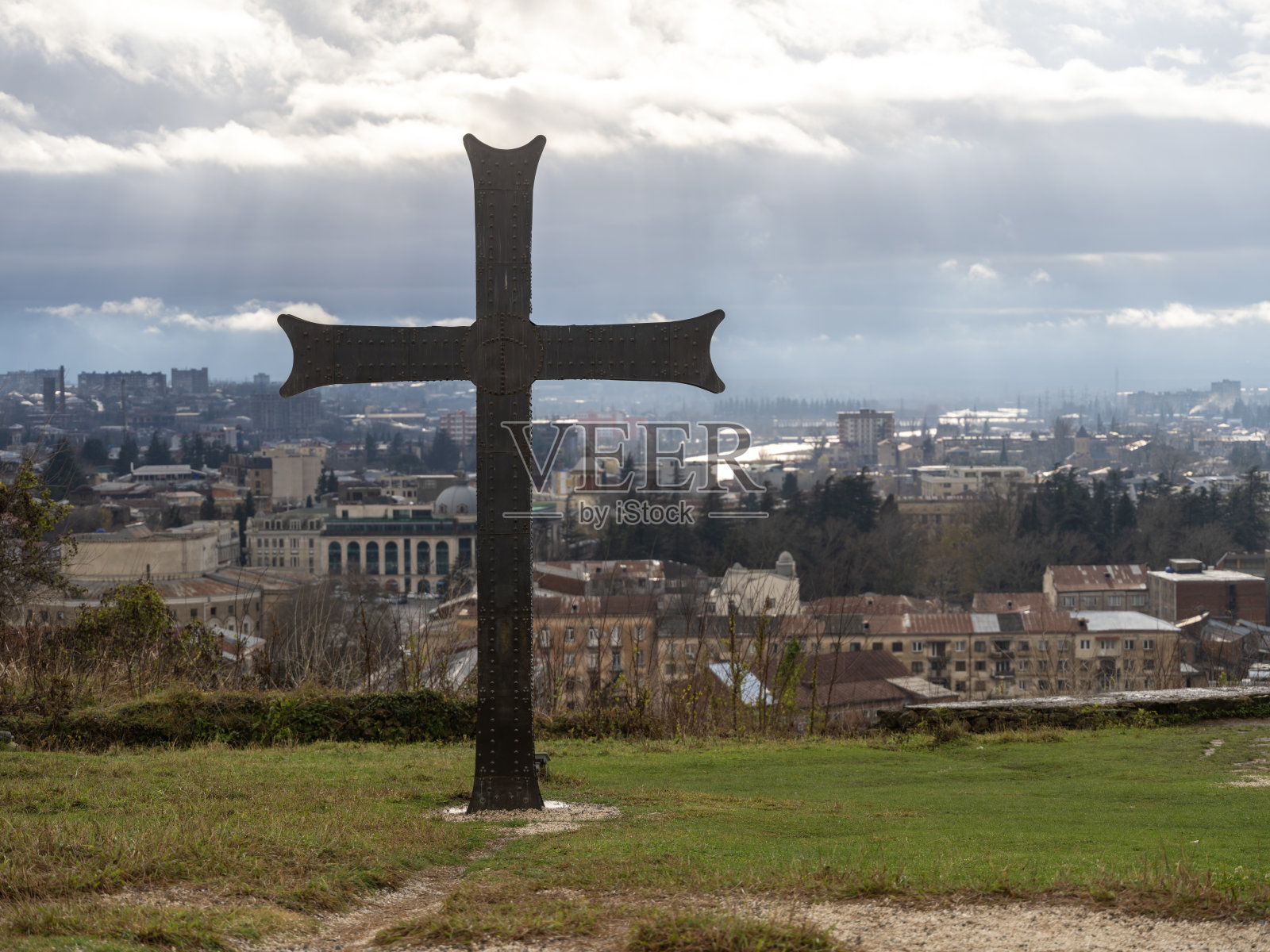 十字花园照片摄影图片