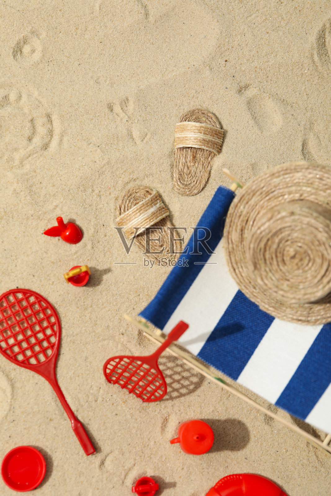 夏日的氛围，夏日的假期和放松照片摄影图片