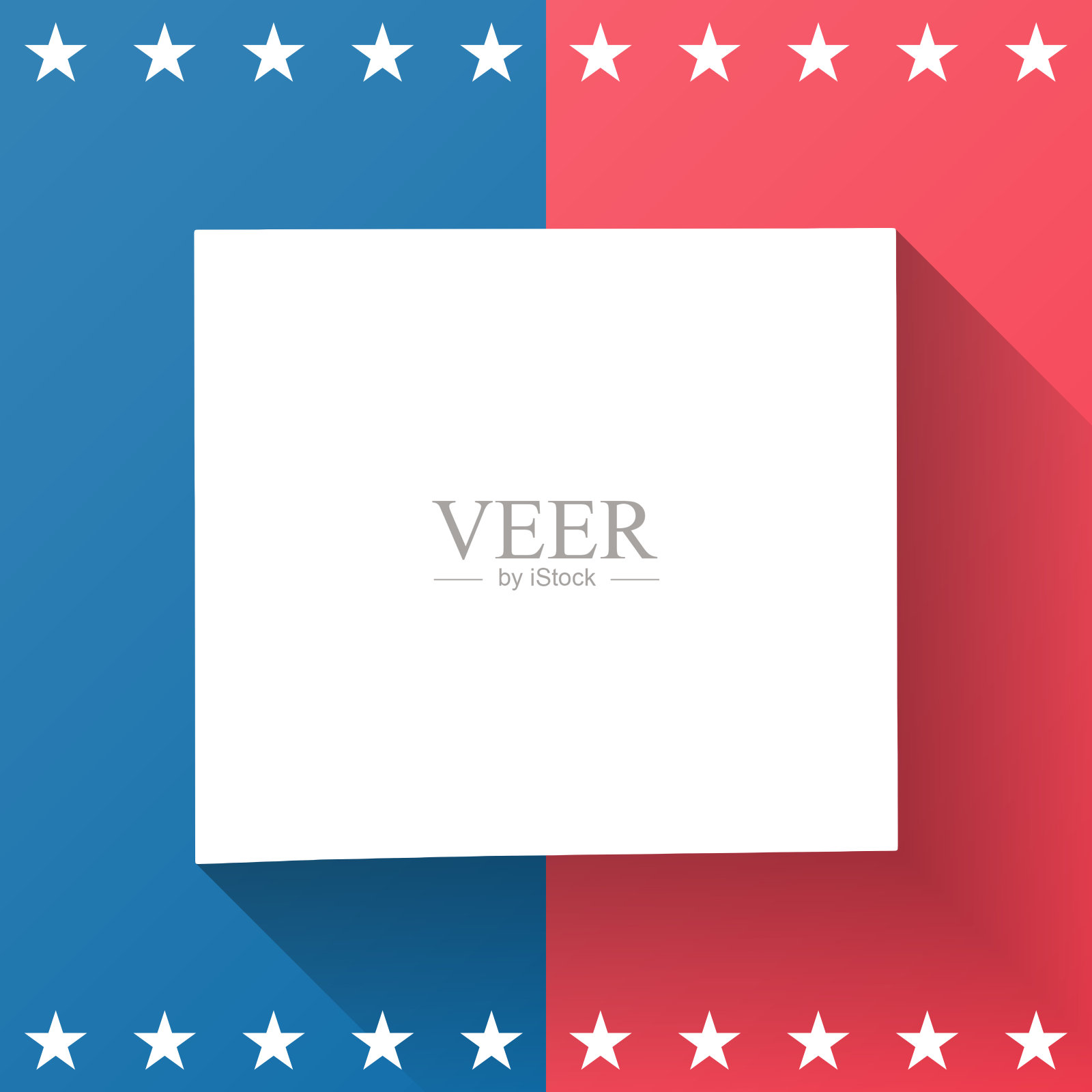 爱荷华州阿帕努斯县蓝红色背景地图插画图片素材