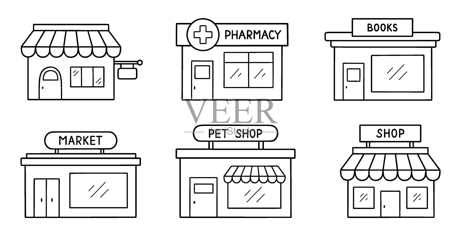 网络插画图片素材