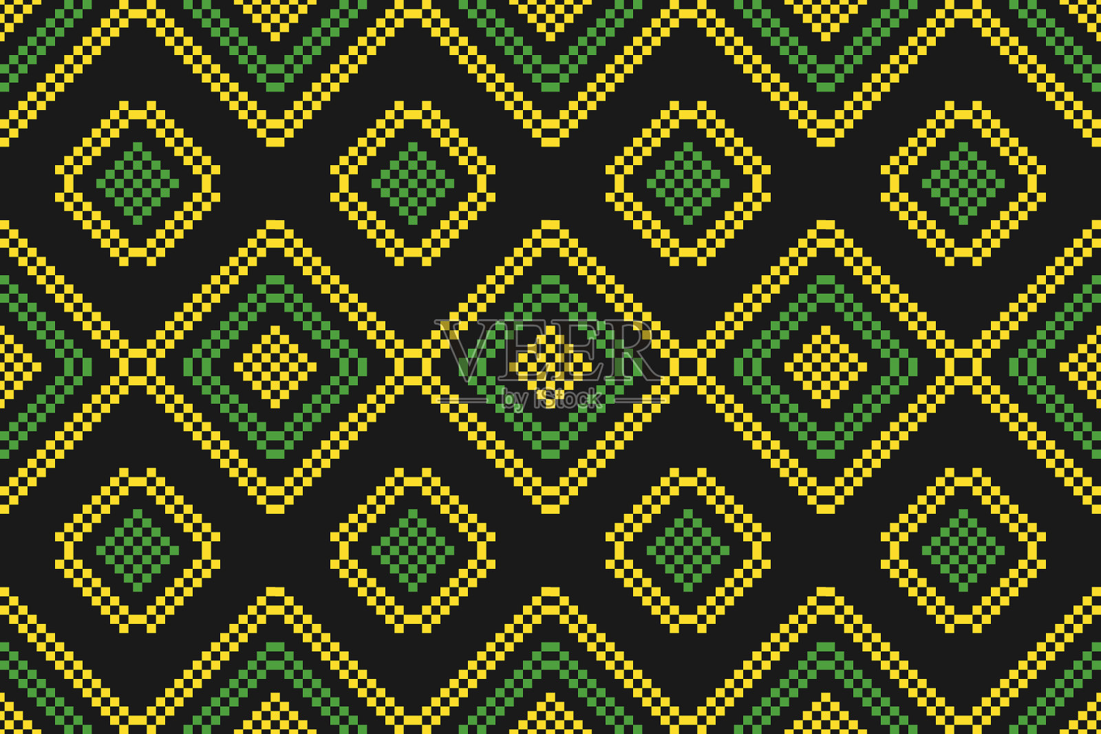 像素织物图案民族东方图案传统设计服装面料纺织品非洲印度尼西亚印第安拉丁美洲无缝图案织物印花布服装地毯窗帘纱笼插画图片素材