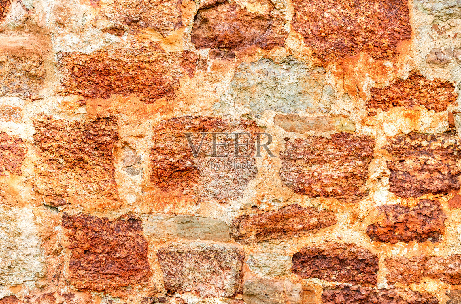 垃圾砖墙纹理背景照片摄影图片