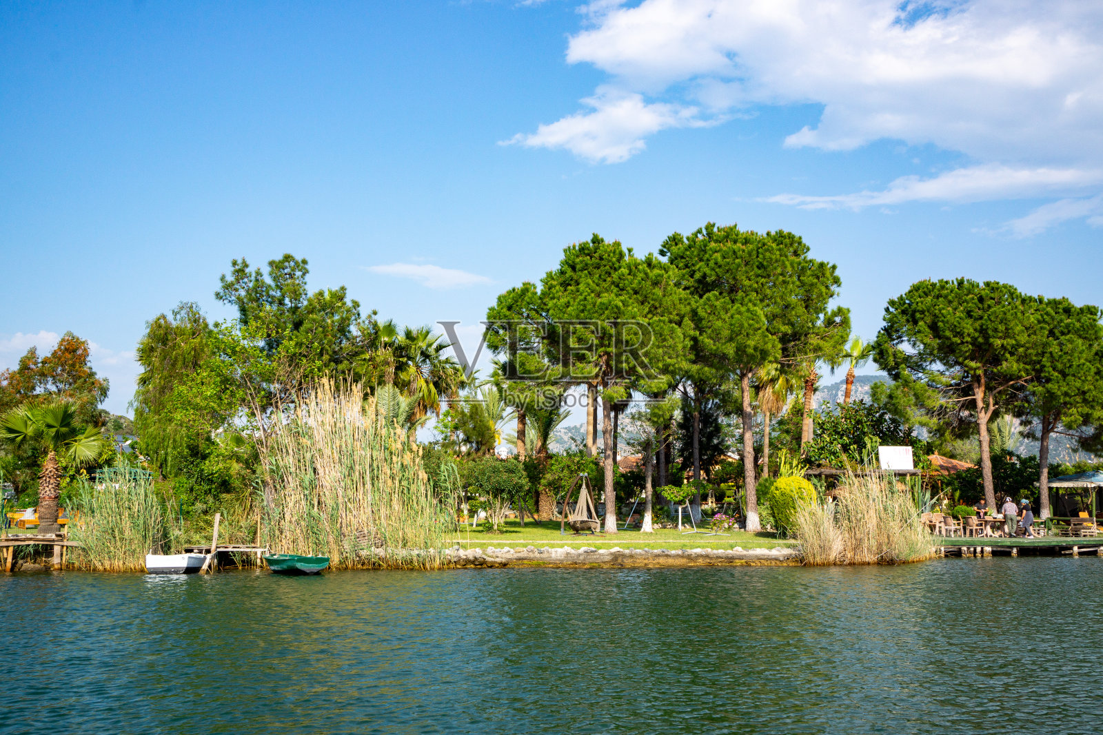 2024年4月，土耳其穆拉省达尔扬的游船照片摄影图片