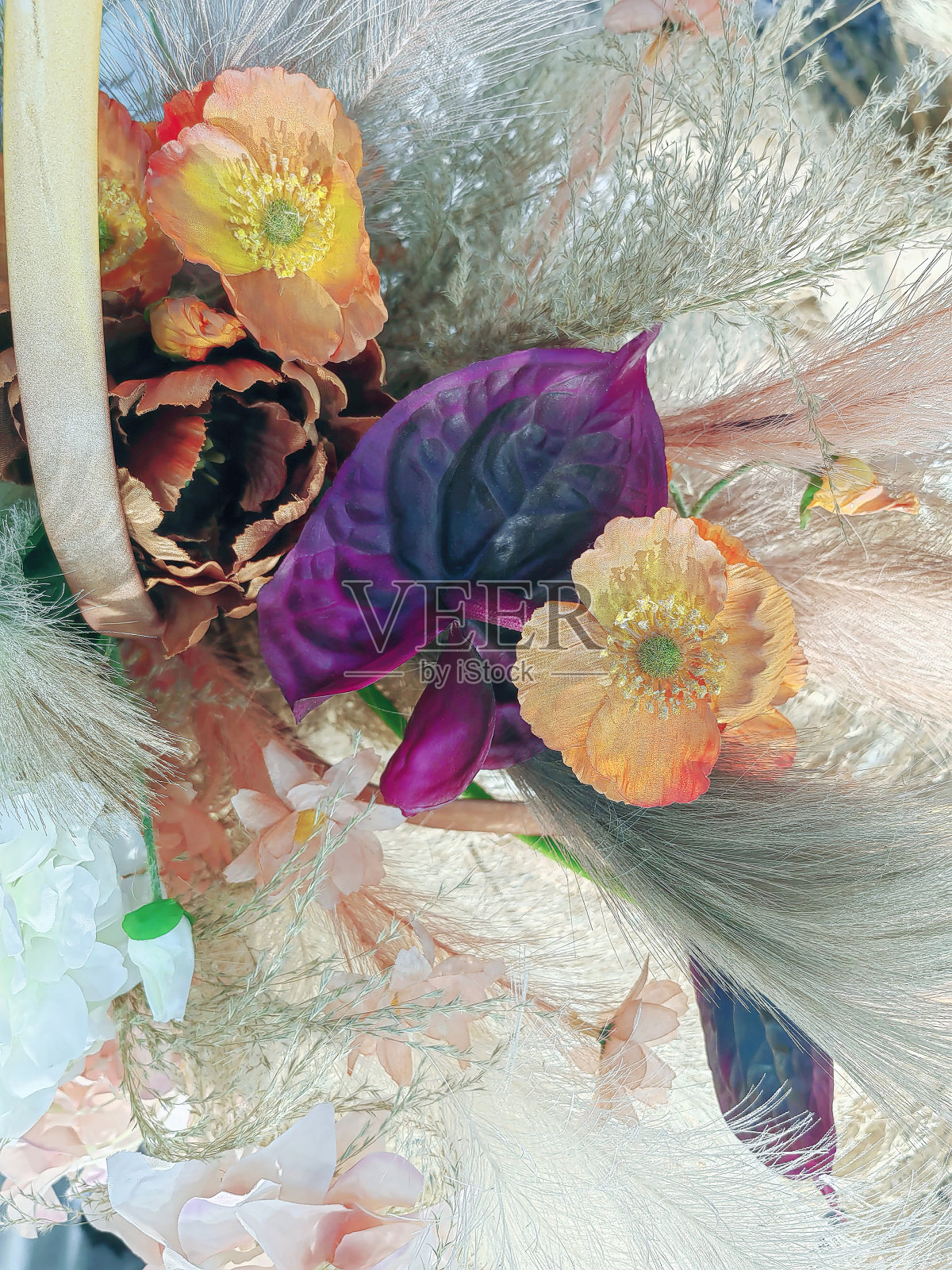 美丽清新的春花背景照片摄影图片