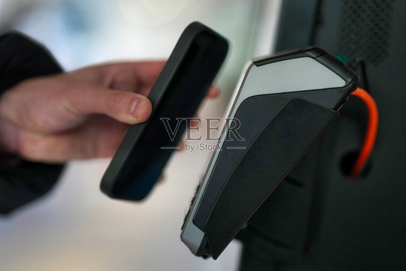 非接触式支付程序照片摄影图片