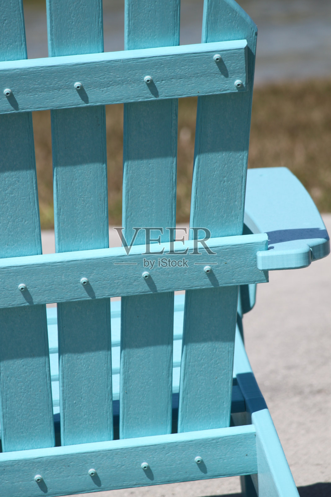 阿迪朗达克沙滩椅照片摄影图片