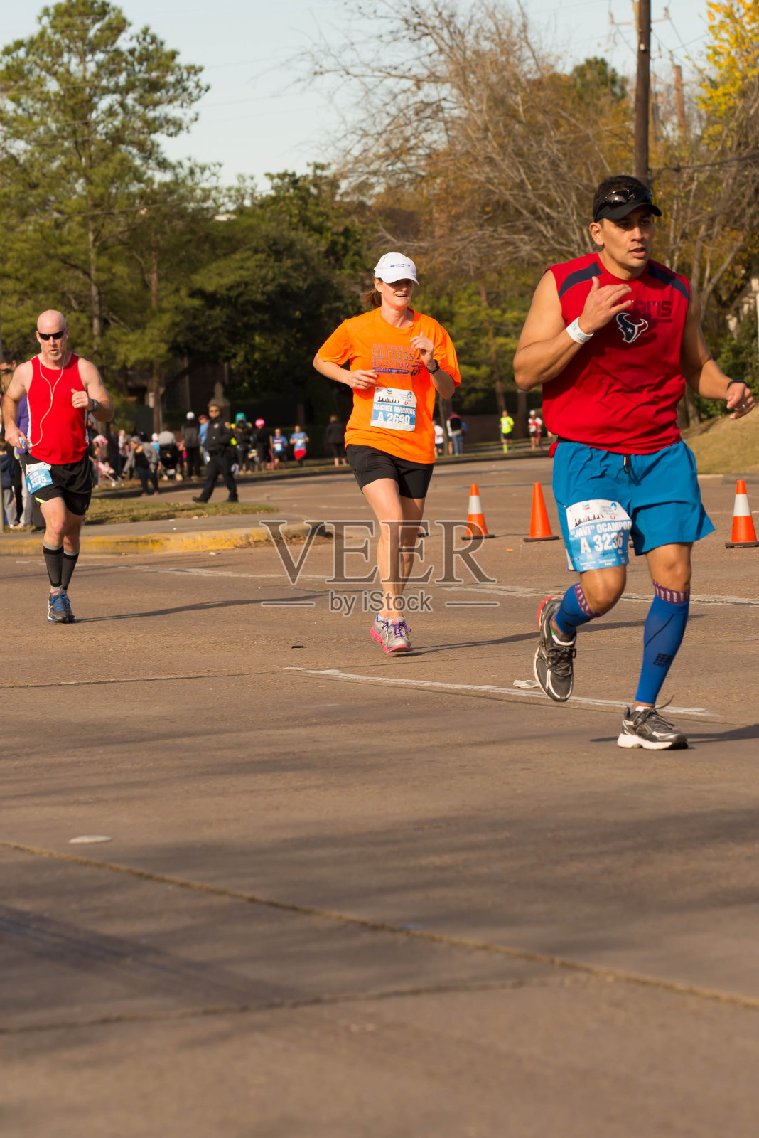 2015年休斯顿马拉松选手照片摄影图片