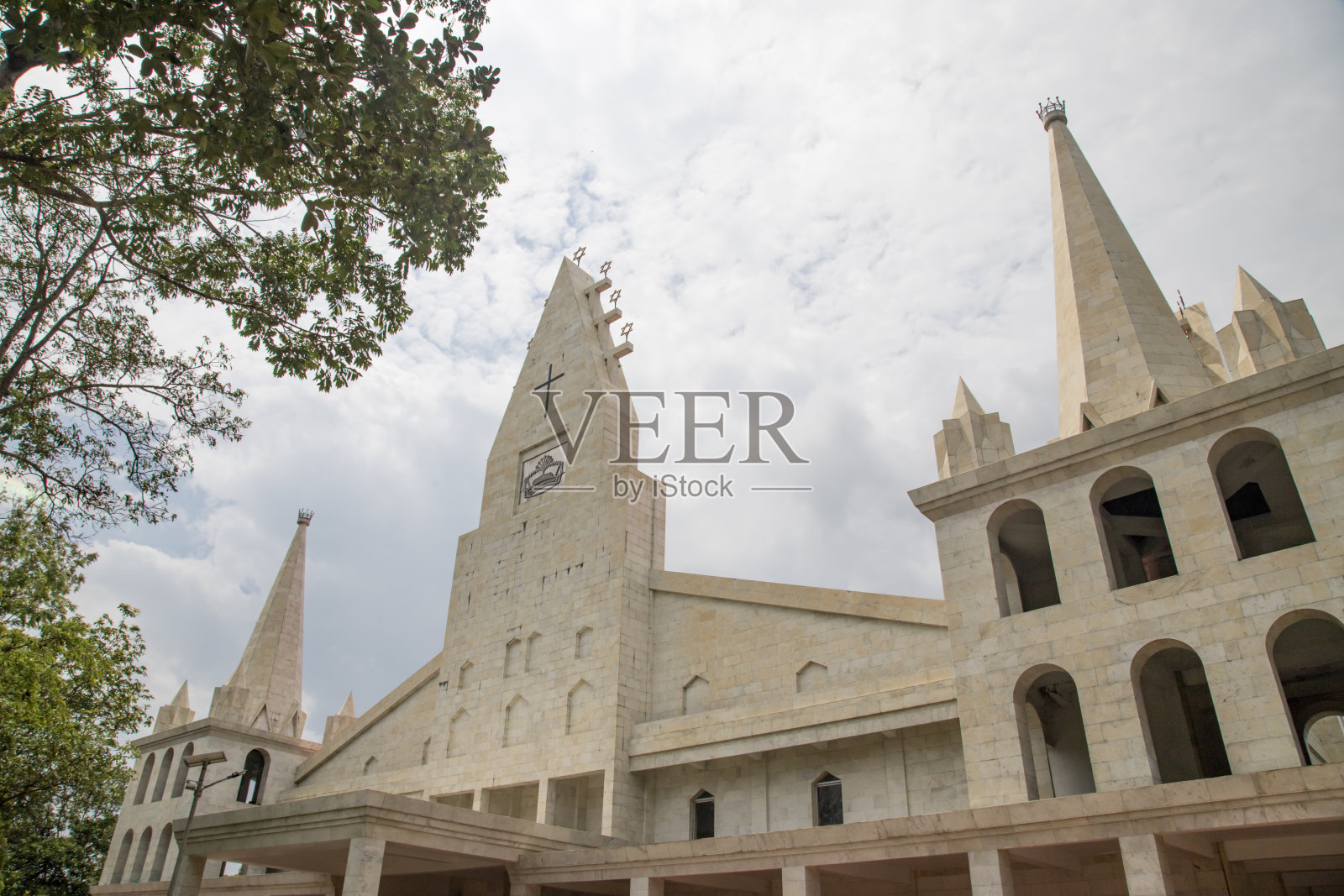 所罗门神庙位于米佐拉姆邦首府艾扎尔，这座建筑为印度东北部的群山和绿色的米佐拉姆邦提供了令人惊叹的景色照片摄影图片