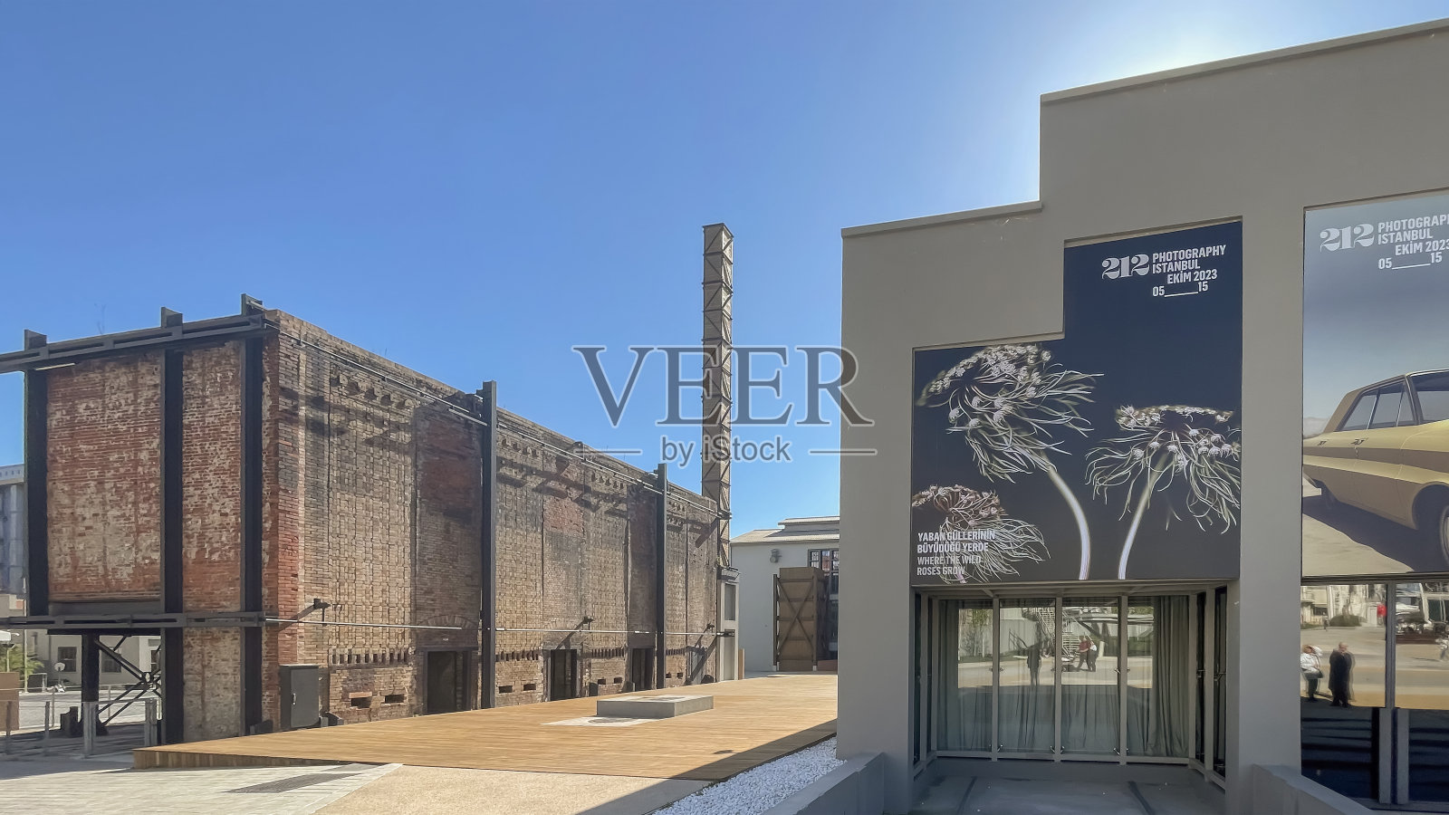 哈桑帕萨煤气厂今天被称为卡迪科伊地区的博物馆煤气厂。伊斯坦布尔。照片摄影图片