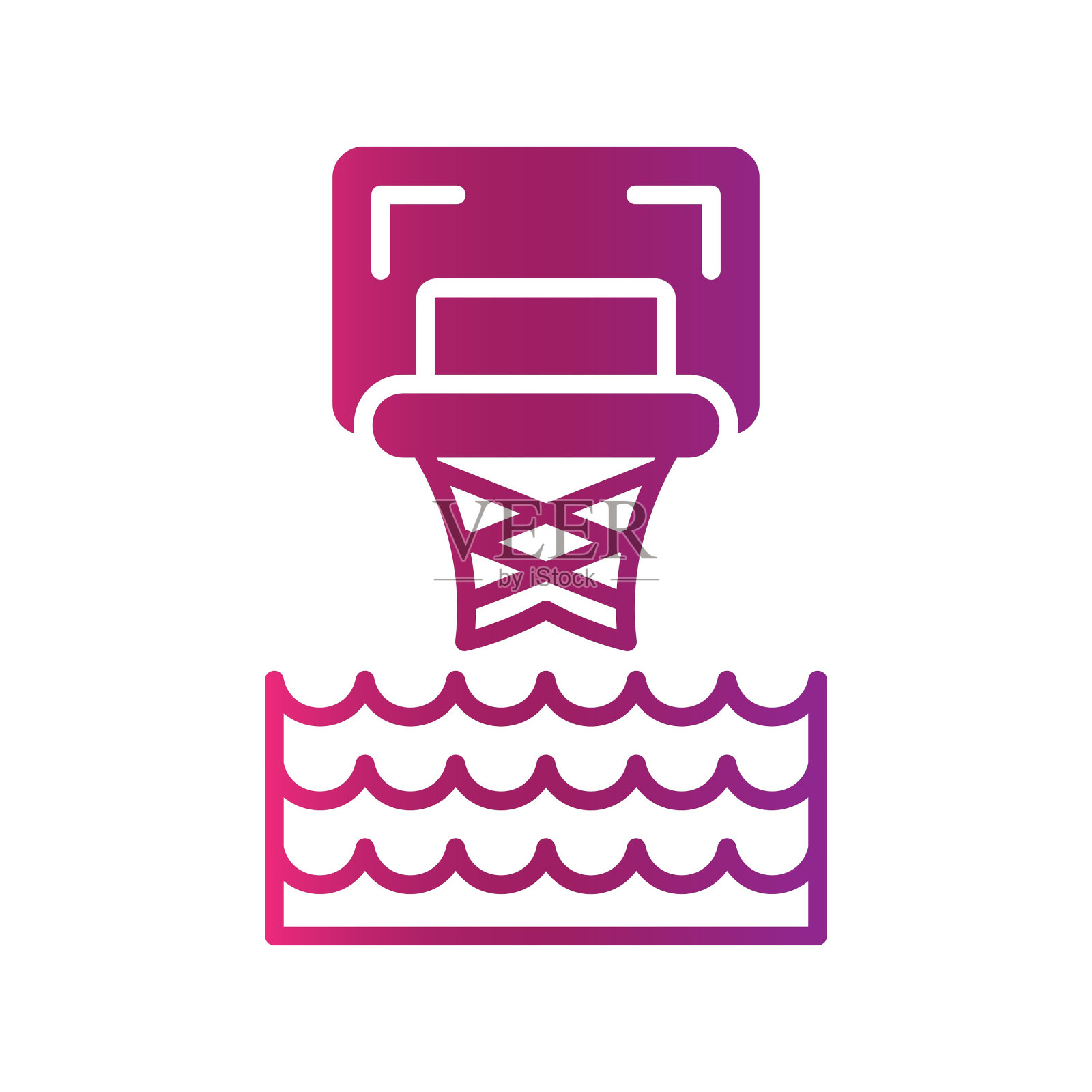 水上篮球偶像插画图片素材