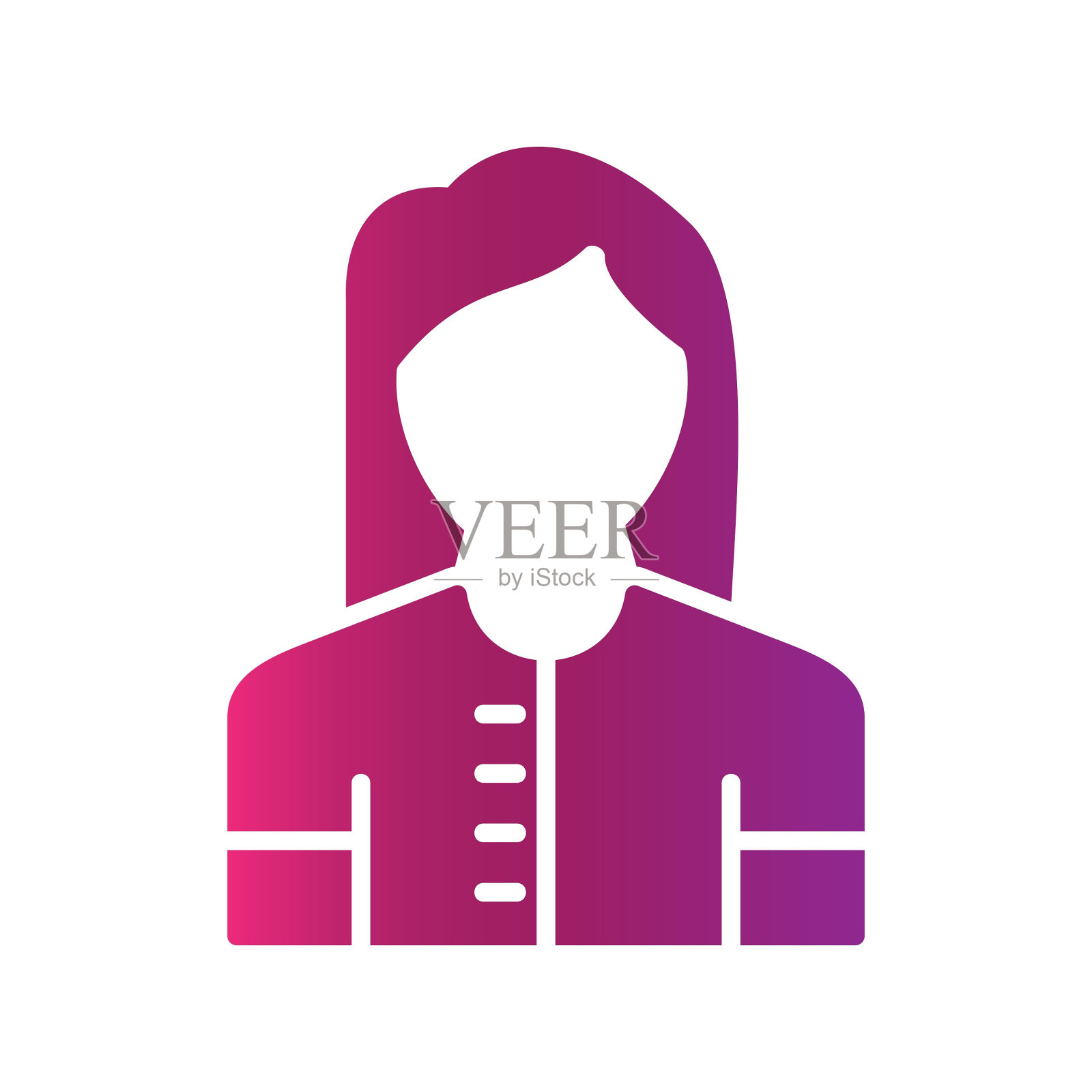 夫人图标插画图片素材