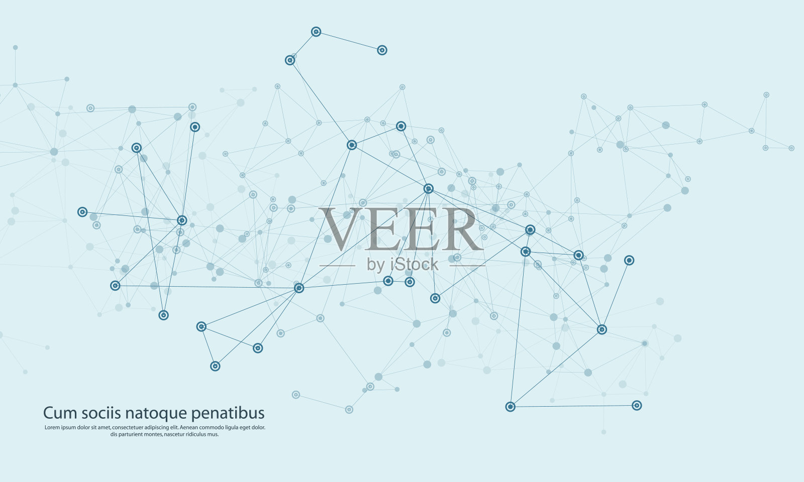 线条造型概念技术。通信多边形设计。矢量结构抽象图解插画图片素材
