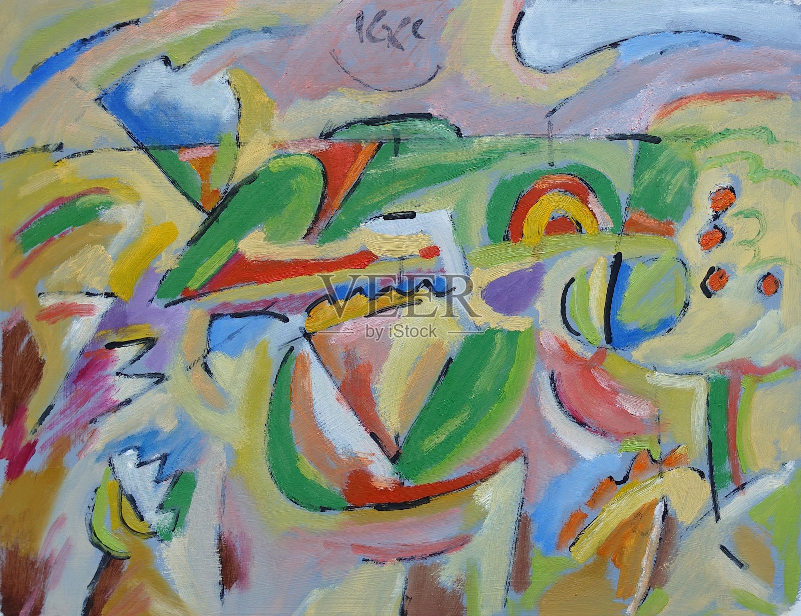 景观插画图片素材