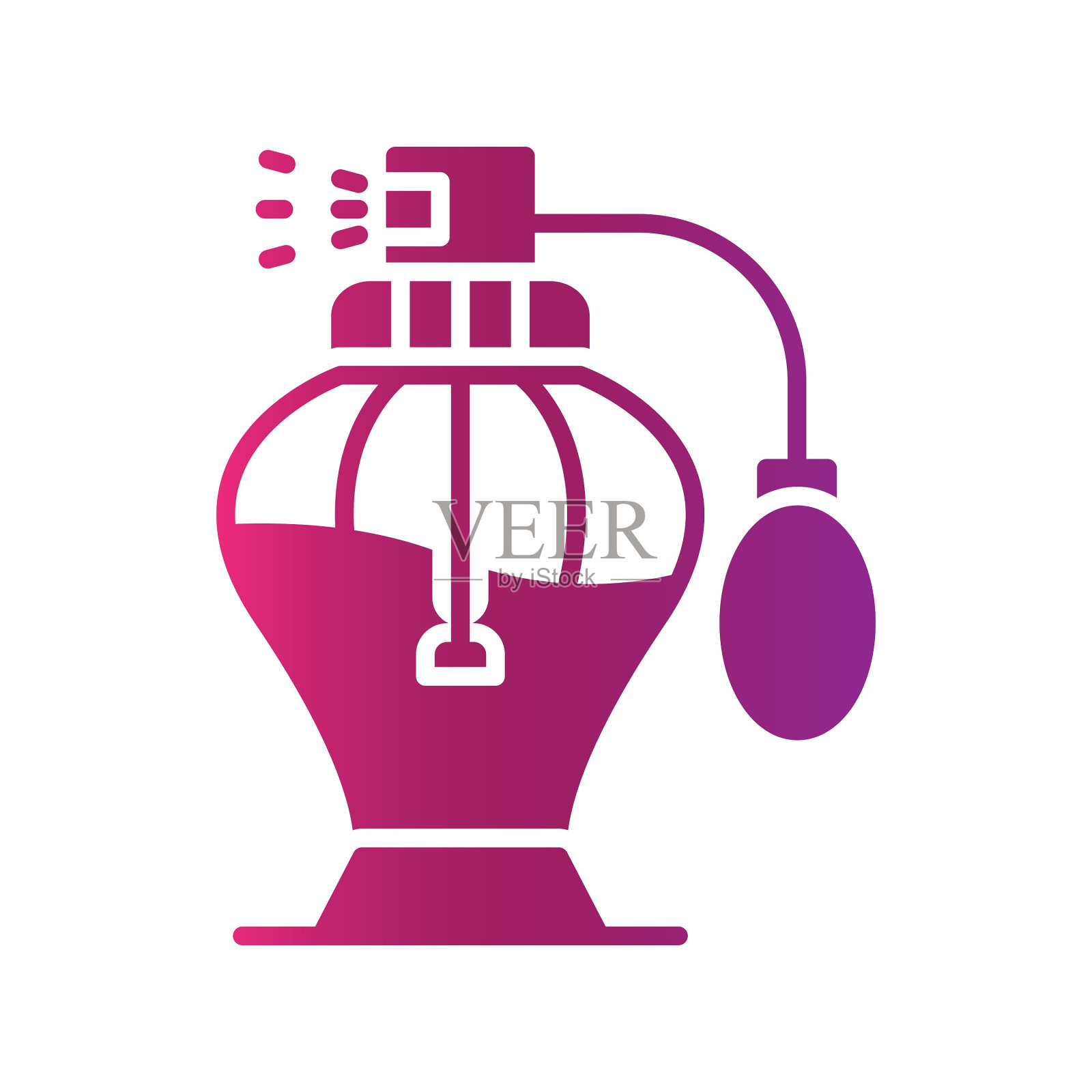 香水的图标插画图片素材