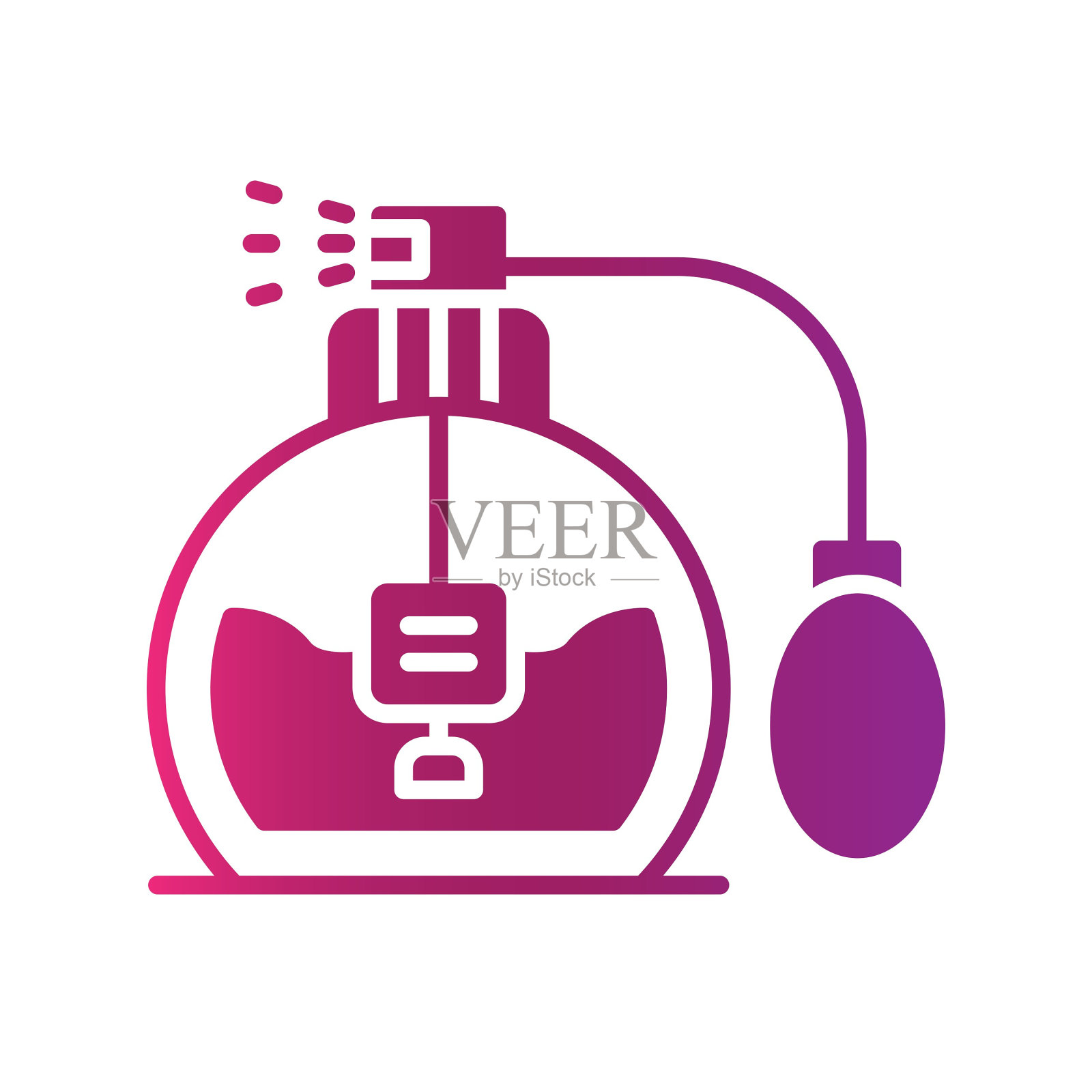 香水的图标插画图片素材