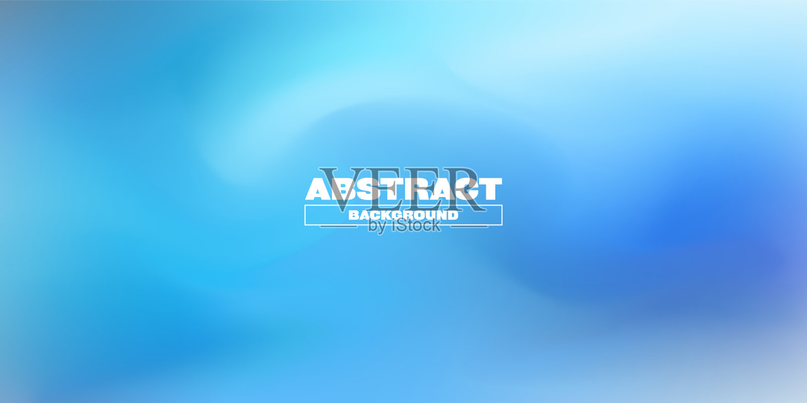 模糊散焦浅蓝色和白色渐变彩色背景插画图片素材