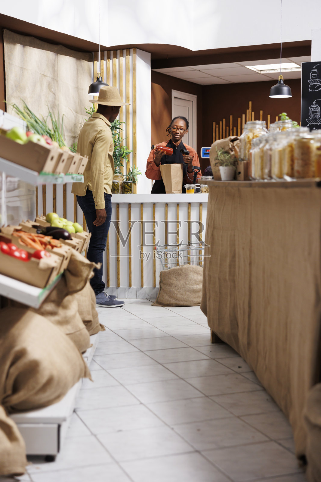 环保杂货店援助照片摄影图片