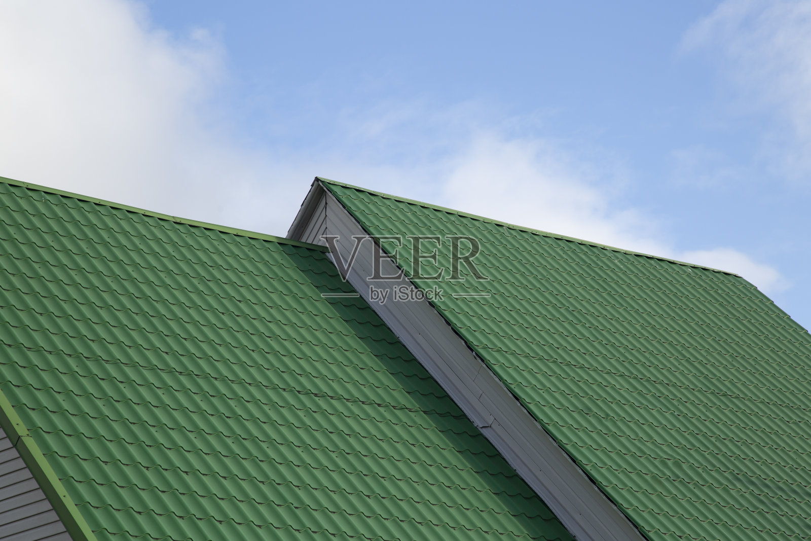 金属瓦。照片摄影图片