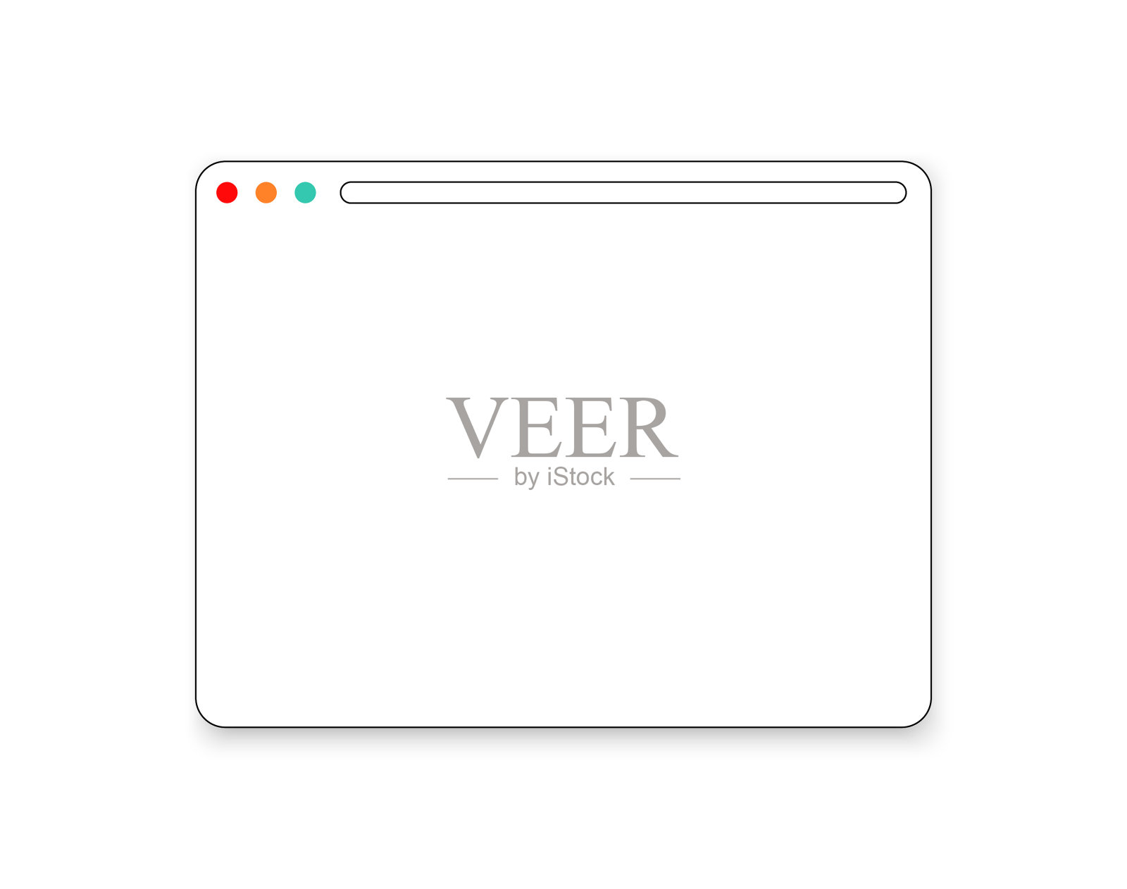 带有可编辑笔画的Web浏览器设计设计元素图片