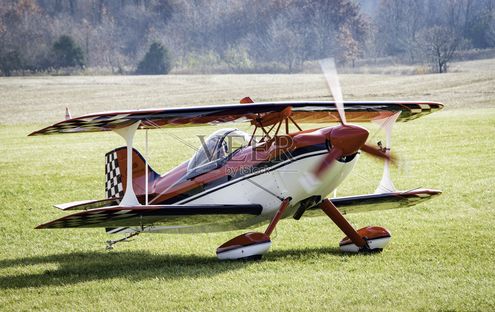 皮茨特种S1S特技双翼飞机照片摄影图片