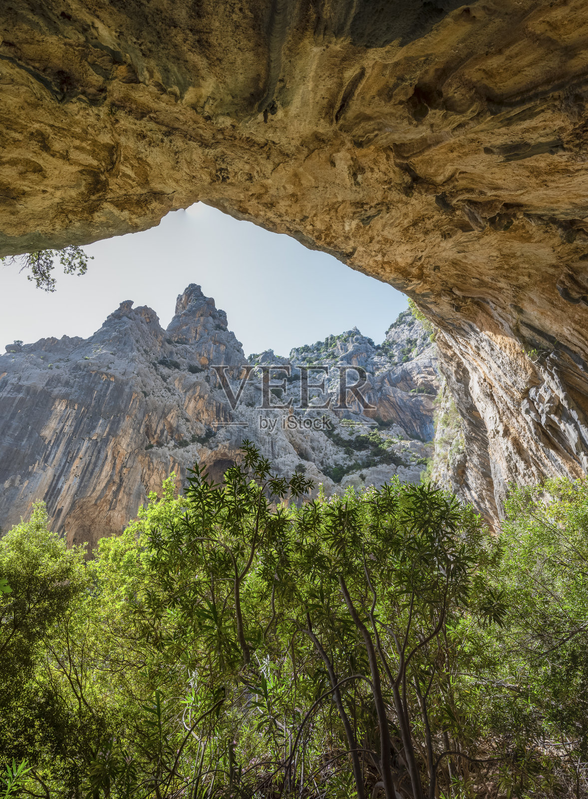 Gorropu峡谷，意大利撒丁岛照片摄影图片
