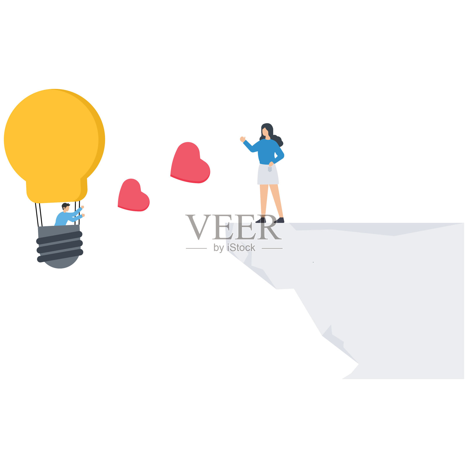 同理心：理解和分享感受，支持社区，仁慈和同情概念插画图片素材