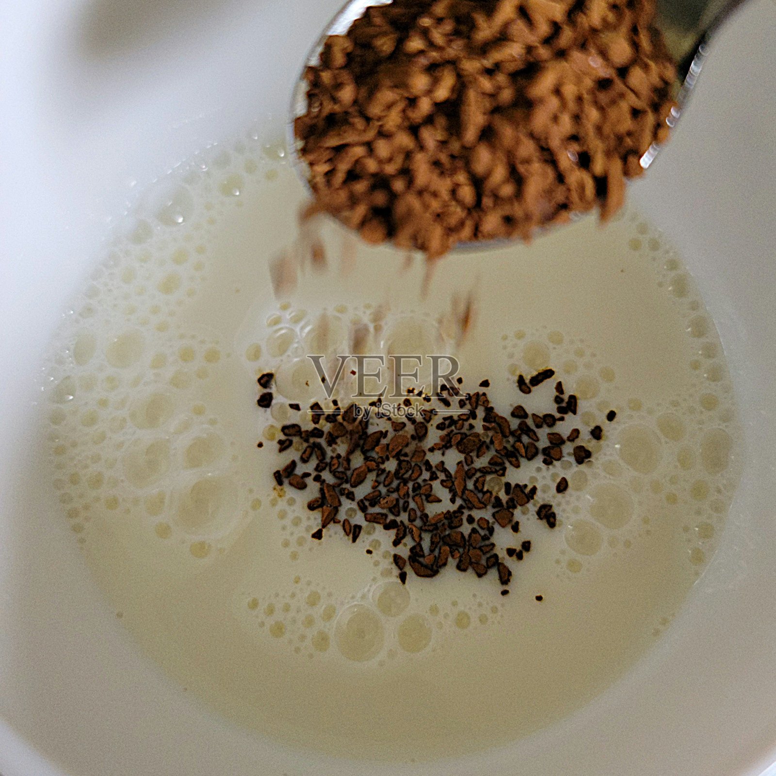 牛奶和咖啡照片摄影图片