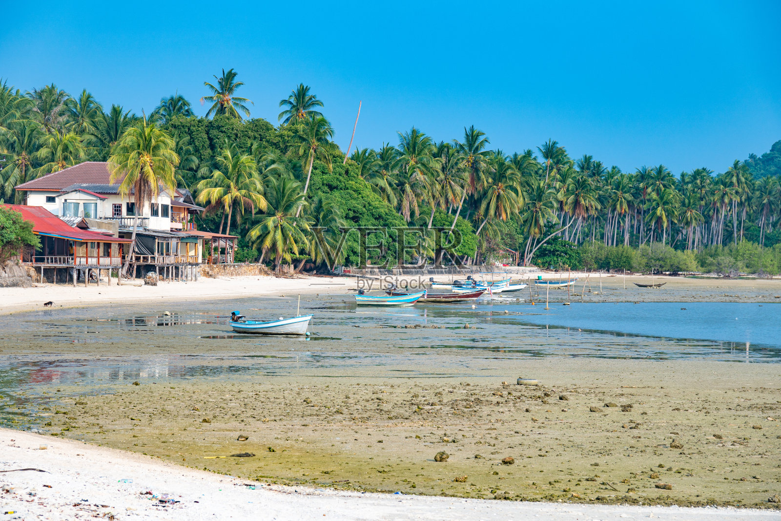泰国苏梅岛，热带岛屿度假照片摄影图片