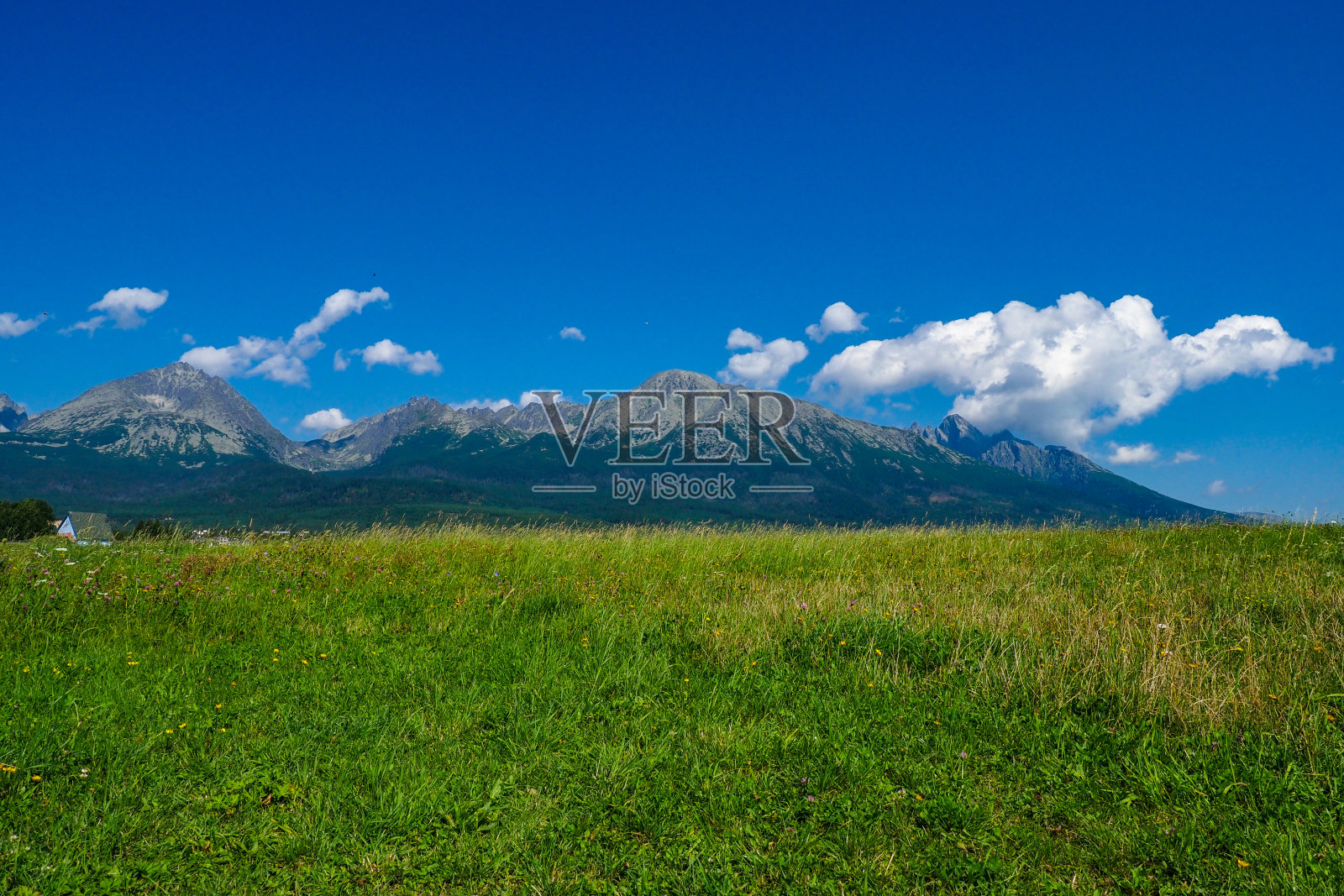 斯洛伐克的塔特拉山脉照片摄影图片