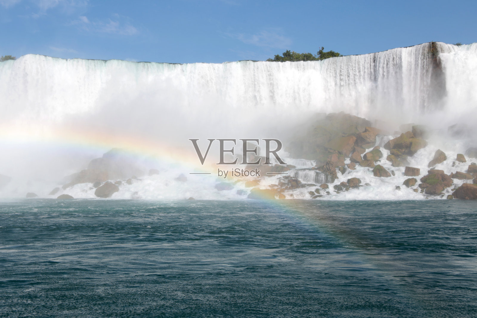 尼亚加拉瀑布(美国瀑布)，水平图片照片摄影图片