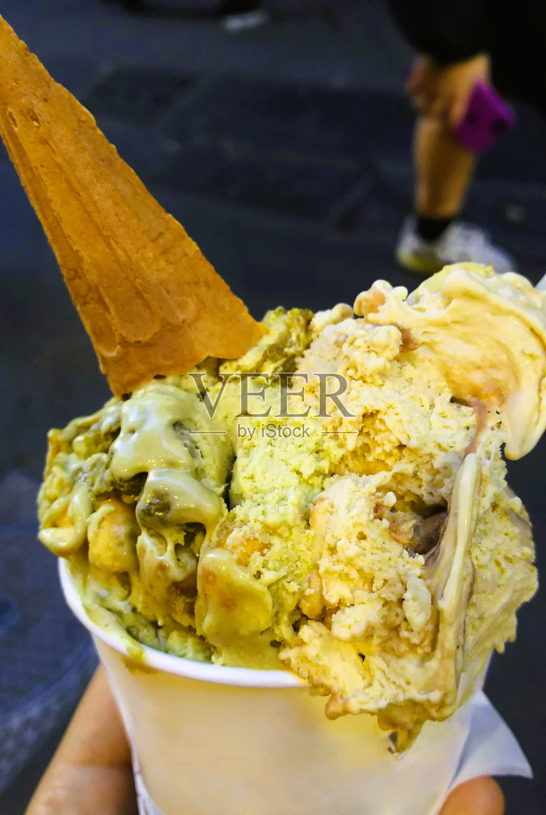 意式冰淇淋照片摄影图片