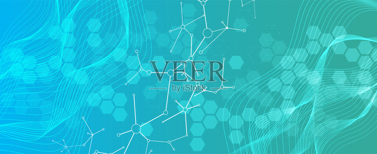 抽象未来褪色计算机技术商业背景插画图片素材