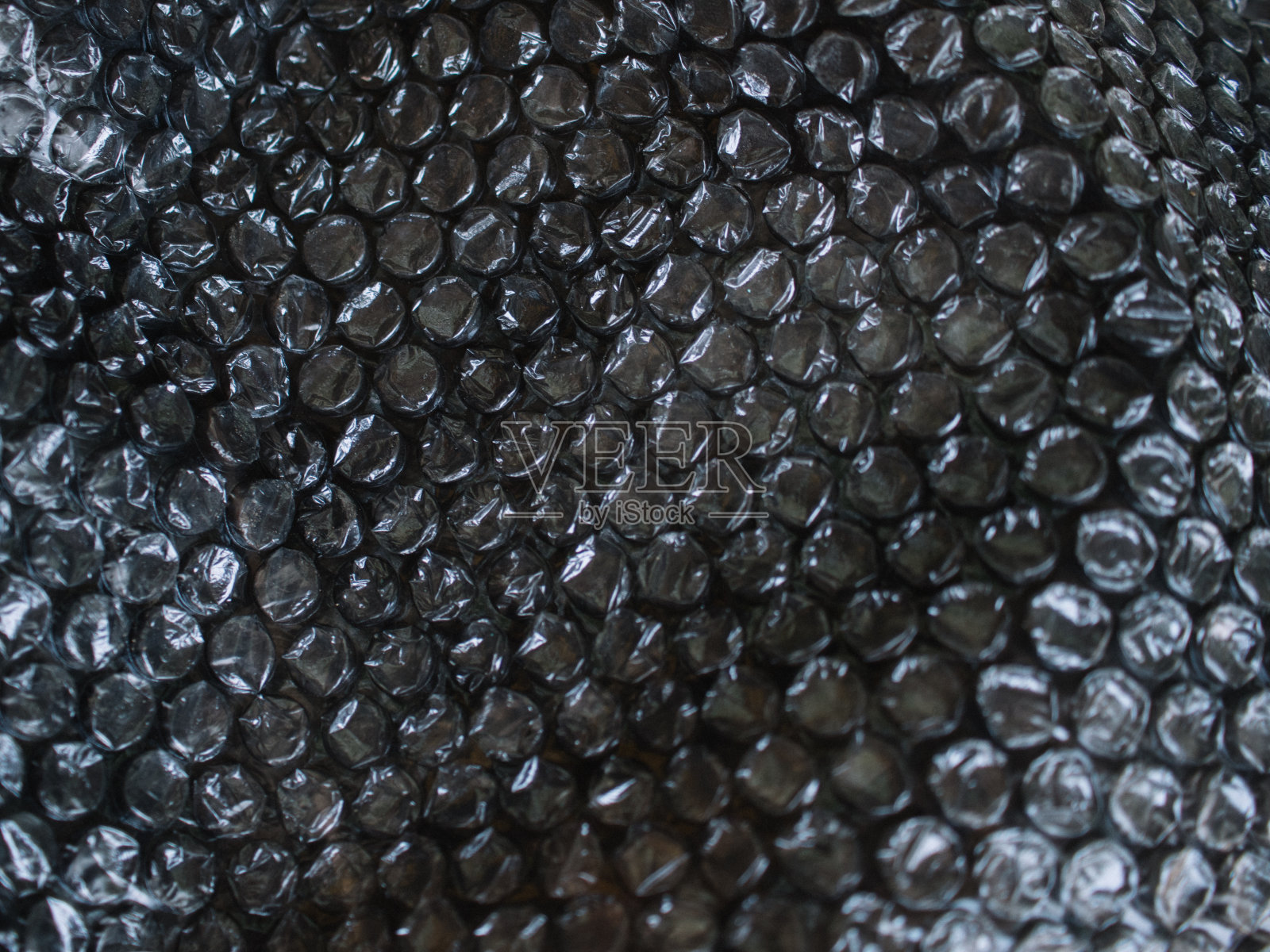 黑色气泡膜纹理照片摄影图片