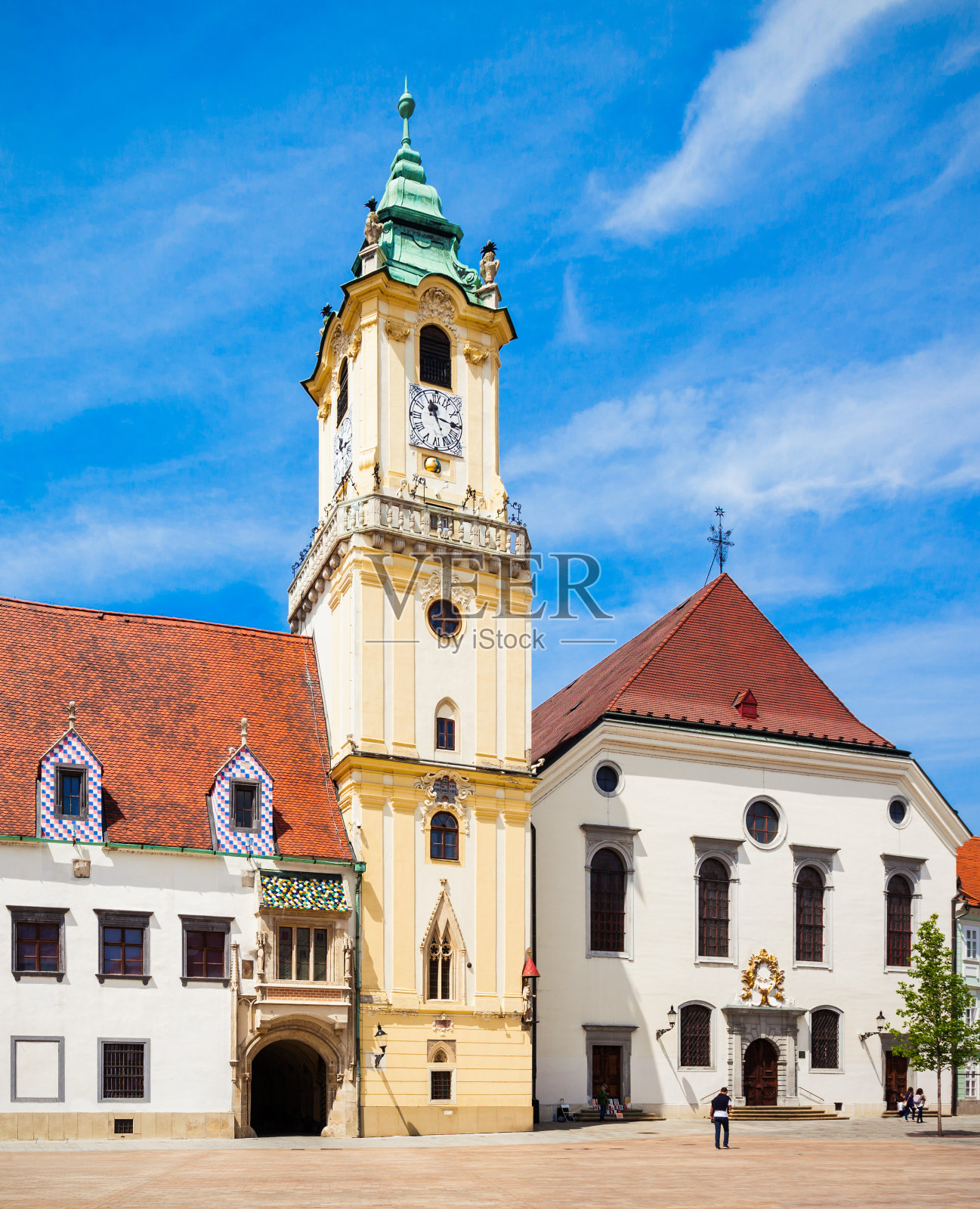 布拉迪斯拉发旧市政厅照片摄影图片