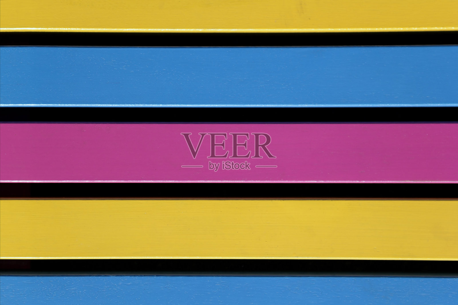 彩色长凳照片摄影图片