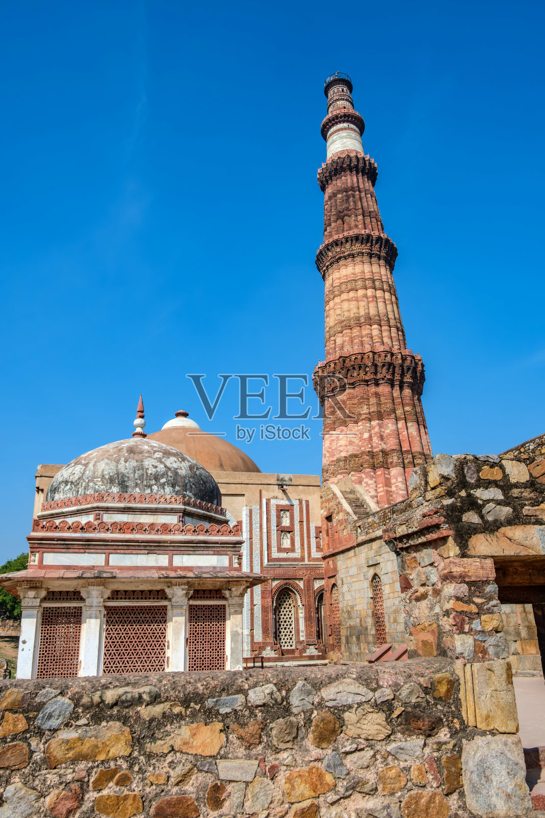 Qutub Minar印度德里照片摄影图片