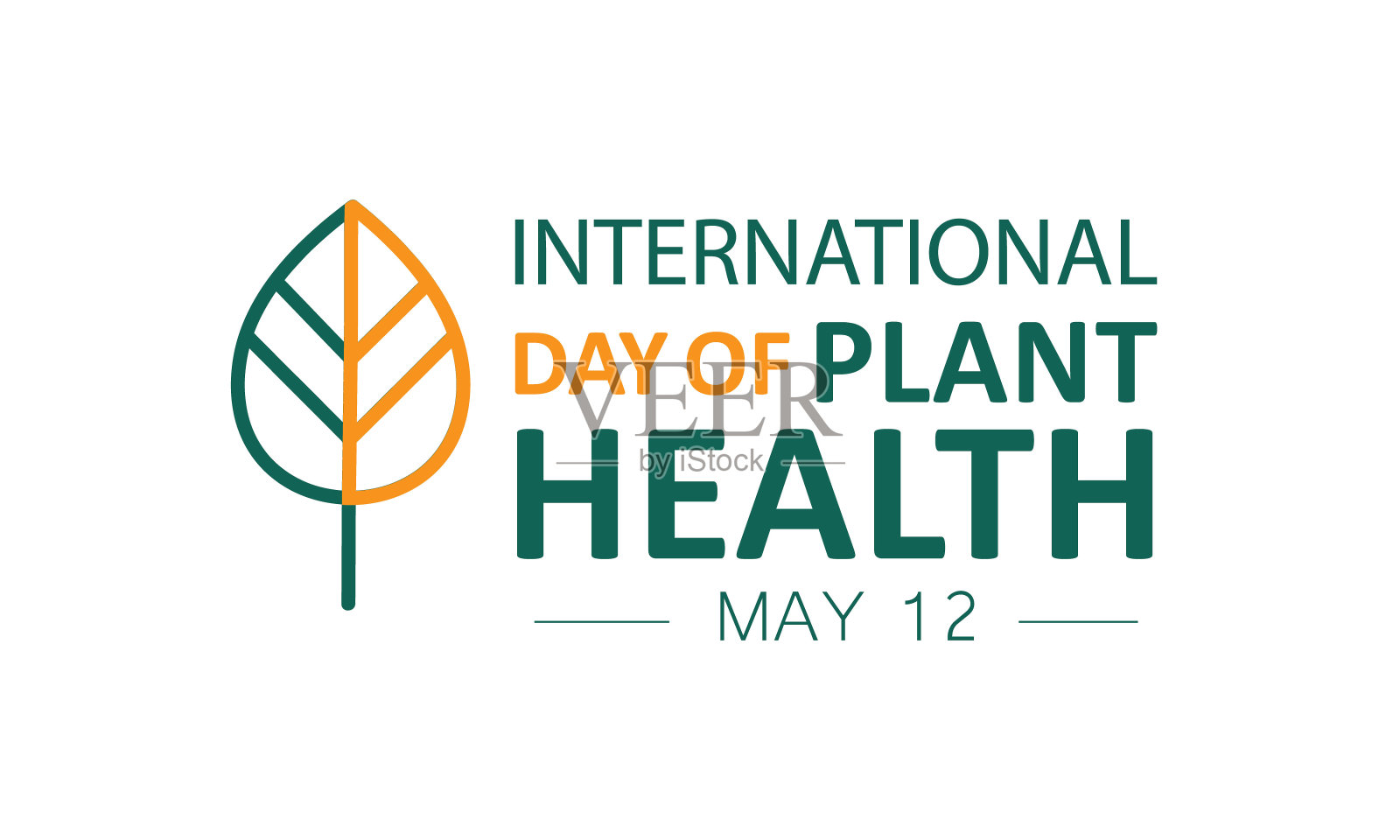 国际植物健康日，插图，图标。插画图片素材