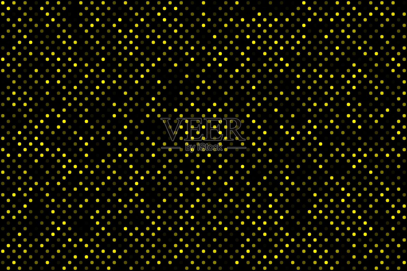 金色闪闪发光的几何点图案抽象背景插画图片素材