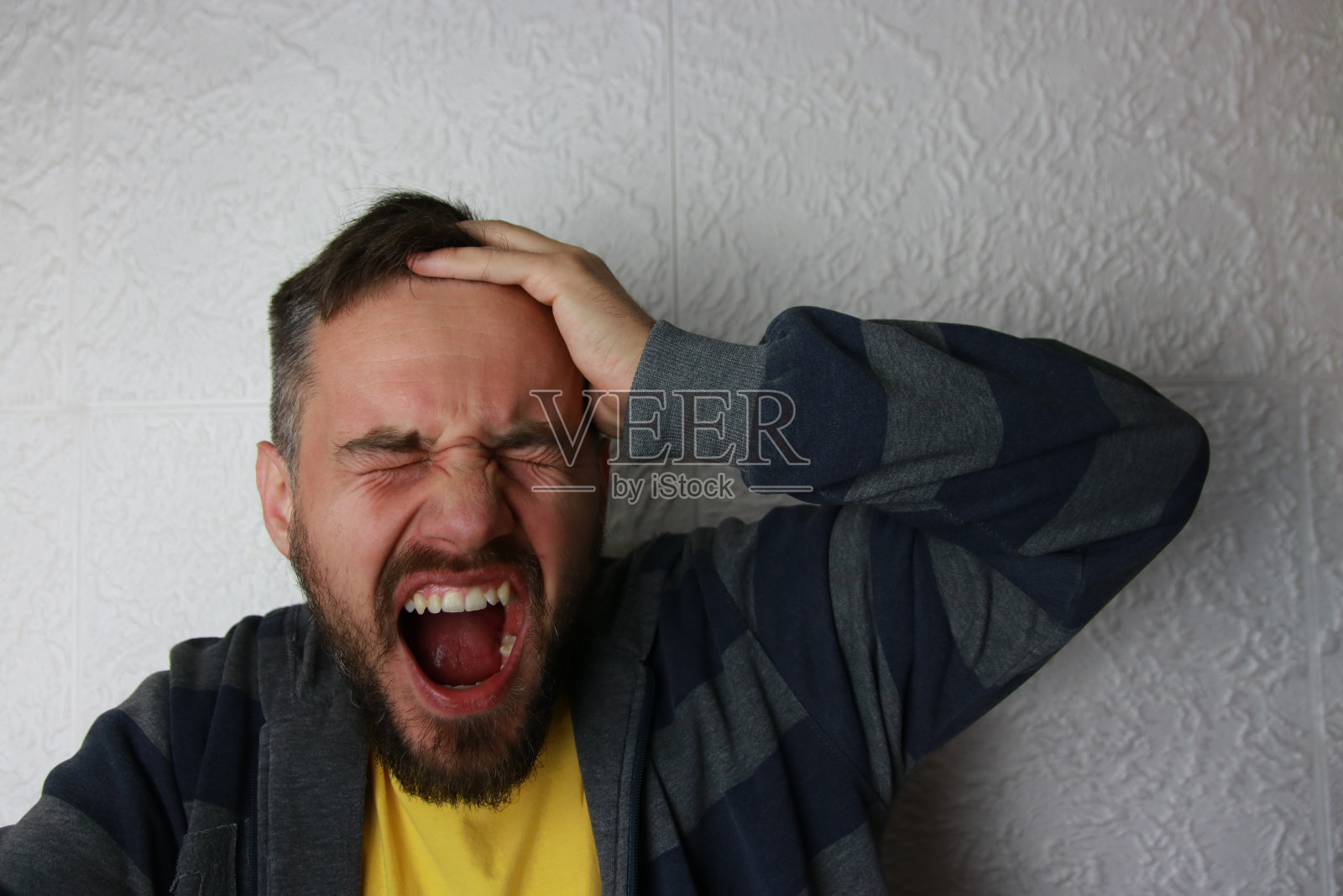 头痛照片摄影图片