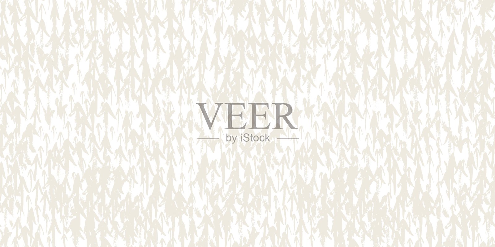 无缝箭头抽象图案手绘与墨刷插画图片素材