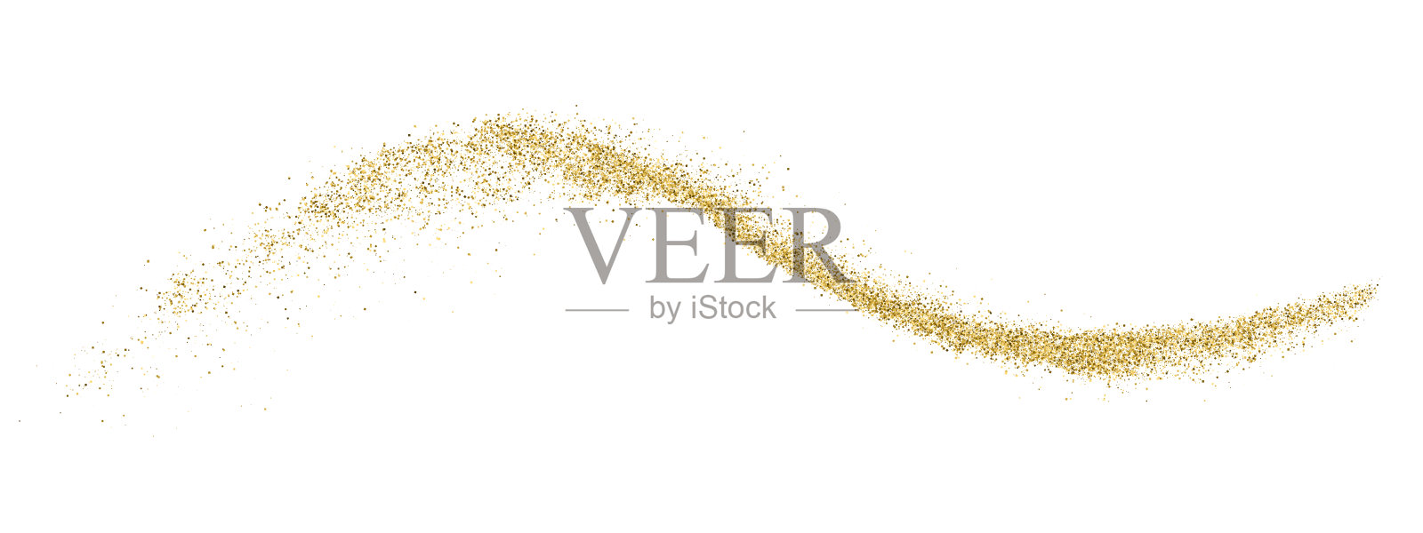 金色闪光纹理。插画图片素材