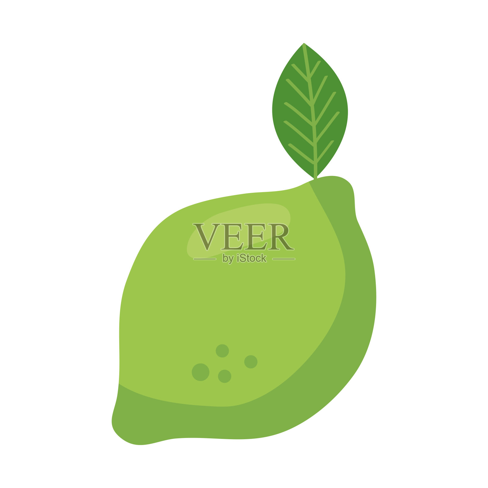 柠檬新鲜蔬菜图标插画图片素材