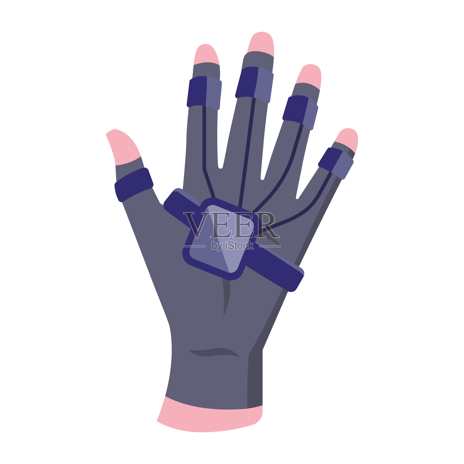 增强现实插画图片素材