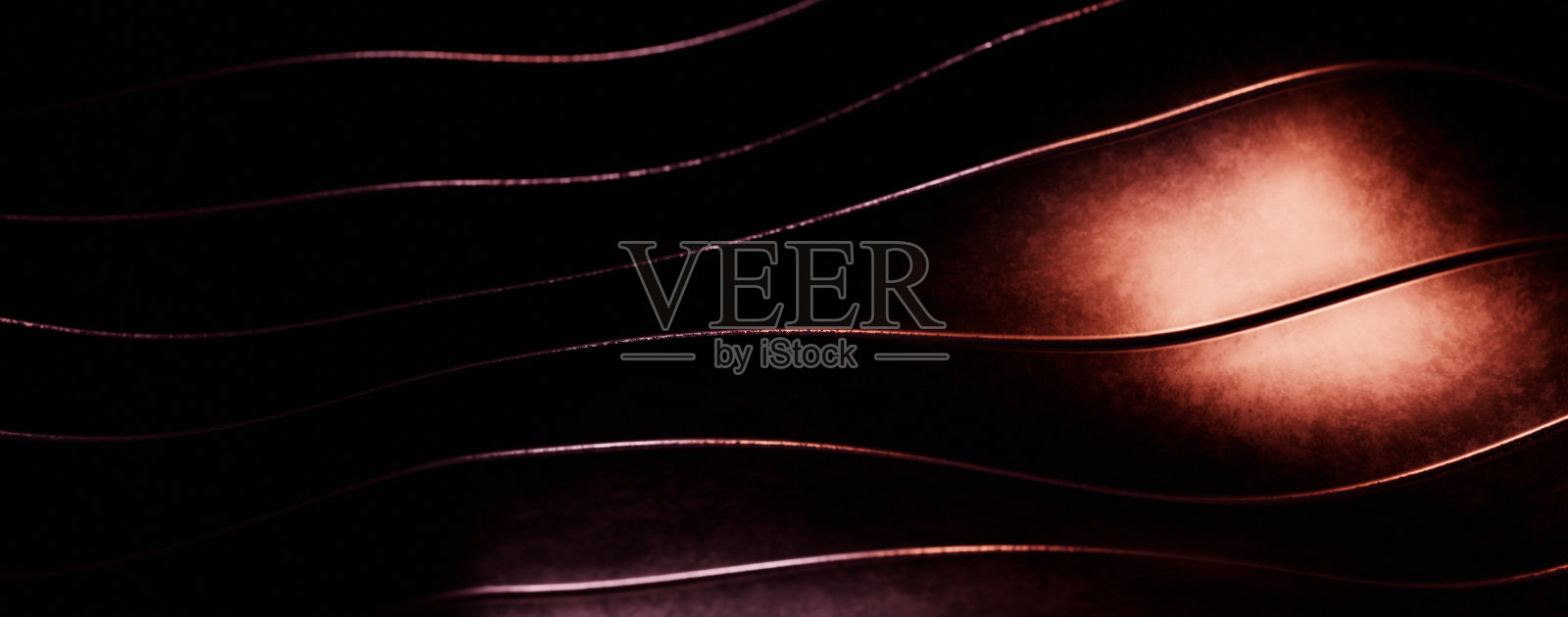 彩色白金漩涡波金属生动的背景广告，为产品介绍和展示照片摄影图片