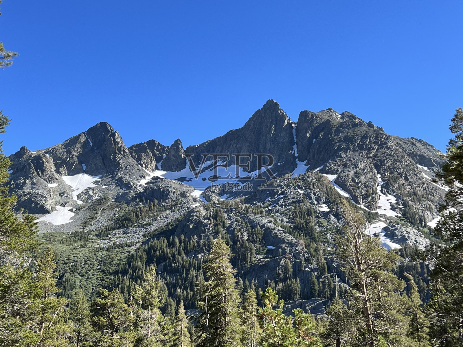 John Muir Trail - Garnet Lake照片摄影图片