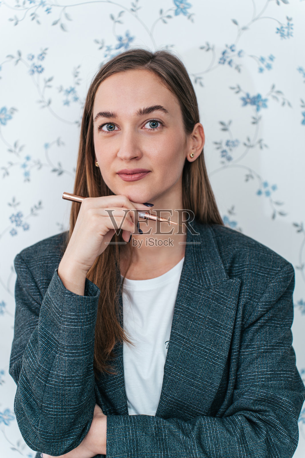 专业美容师画像照片摄影图片