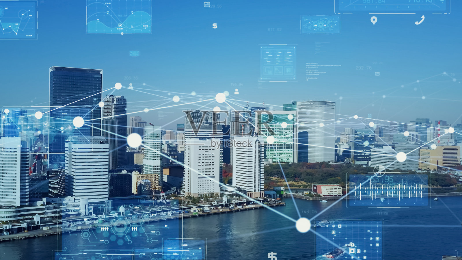 全球经营理念。通信网络。管理策略。数字转换。照片摄影图片